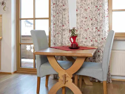 Essbereich im Appartement Apfelbaum