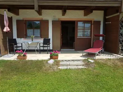 Ferienwohnung am Hauchen Terasse