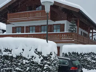 Haus im Winter
