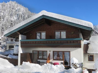 Blick auf das Haus Berghof