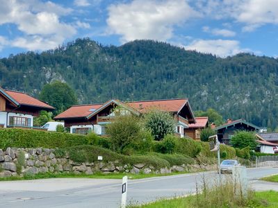 Blick auf Haus mit Ferienwohnung Schober