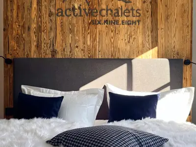 activechalets six.nine.eight alpstyle Schlafzimmer