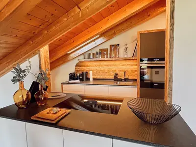 activechalets six.nine.eight alpstyle xxl Küche