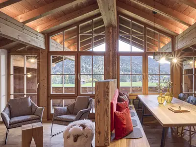 activechalets six.nine.eight alpstyle xxl Lounge Eßbereich