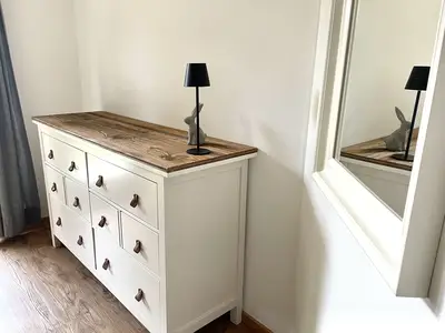 Kommode im Schlafzimmer