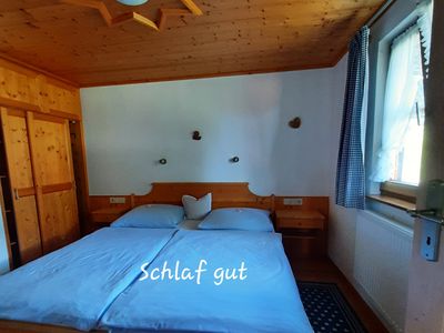 Schlafzimmer im Haus Simonbauer