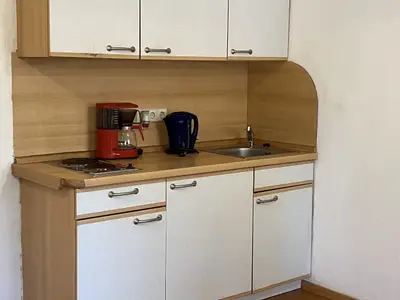 die Wohnung Sonnenuntergang