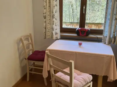 die Wohnung Sonnenuntergang