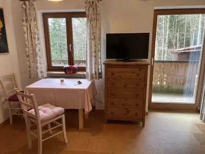 die Wohnung Sonnenuntergang