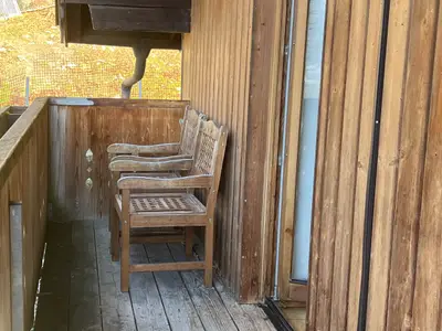 die Wohnung Sonnenuntergang