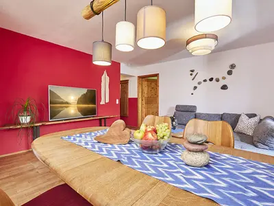 Freundlicher Essbereich