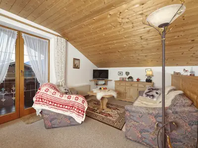 Wohnbereich mit Schlafsofa