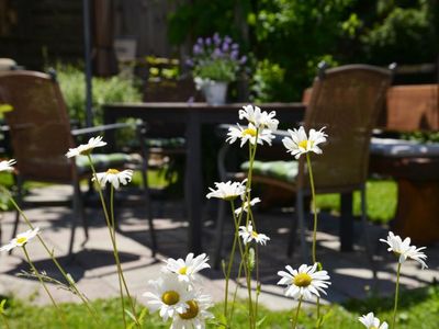 Terrasse im Sommer