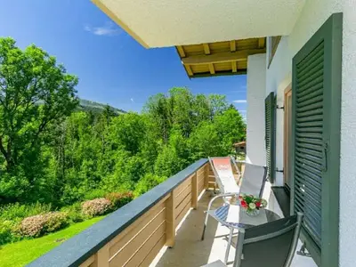 Ausblick vom Balkon aus