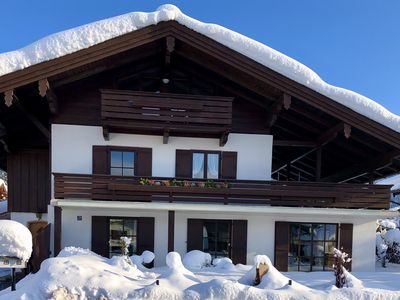 Das Gästehaus Liebl im Winter