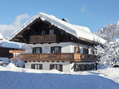 Haus im Winter