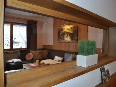 Durchsicht Küche Wohnzimmer