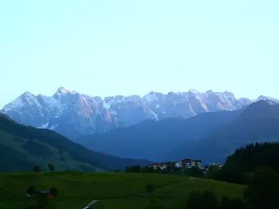Blick zum Wilden  Kaiser