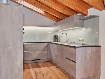 Küche Ferienwohnung Kaiserblick