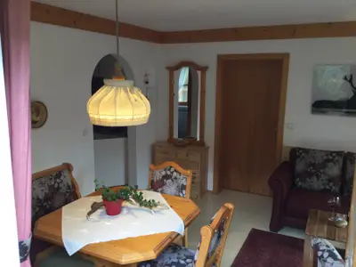 Wohnbereich Fewo Alpenrose