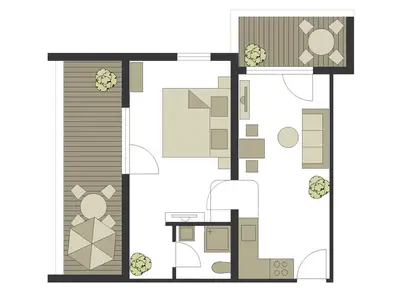 Kaiserblick - Grundriss zur Information