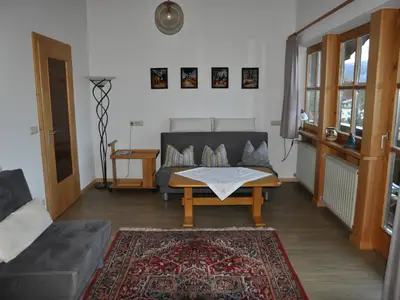 FeWo 1 'Traumblick' Wohnbereich