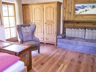 Ferienwohnung Schlafzimmer mit Stockbett 1