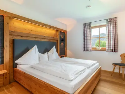 Ferienwohnung Geigelstein Schlafzimmer