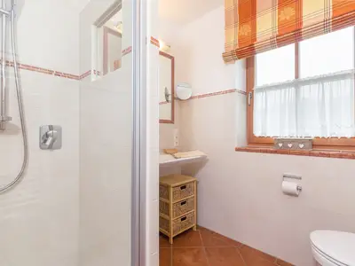 Ferienwohnung Geigelstein Badezimmer