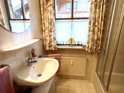 Badezimmer im Landhaus Kunz