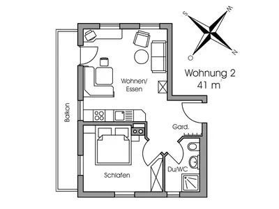 Ferienwohnung 2
