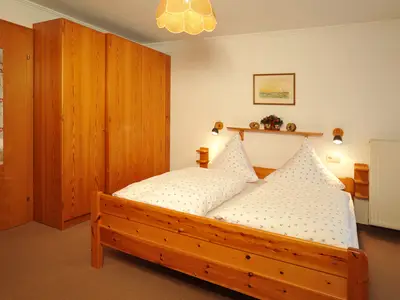 Schlafzimmer im Haus Petersen