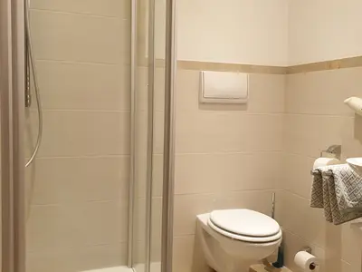 Badezimmer im Haus Petersen