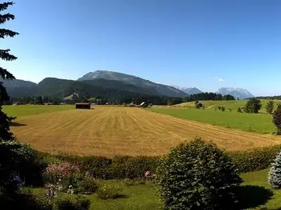 Herrlicher, unverbauter Ausblick nach Westen