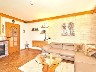 Wohnbereich mit Couchgarnitur