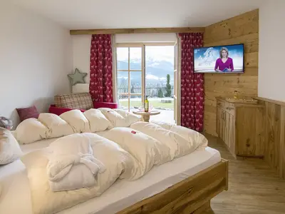 Beginnen Sie Ihren Urlaubstag mit einem tiefen Atemzug herrlicher frischer Bergluft!