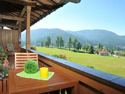 Das Panorama genießen am großen Sonnenbalkon