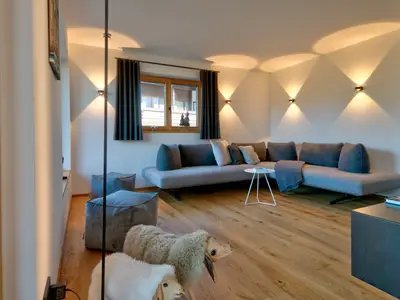 designchalets auf 685 bergstadl Wohnzimmer