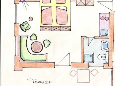 die Wohnung Gartenlaube