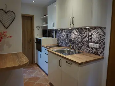 Wohnung Winklmoos Küchenzeile