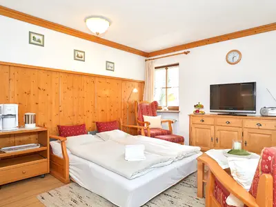 Die Couch kann als Couchbett benutzt werden