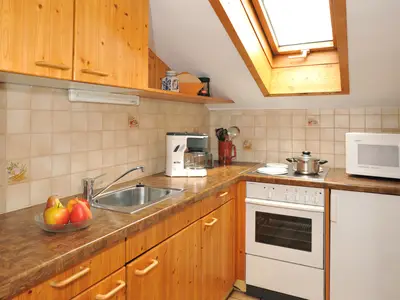 Küche Ferienwohnung Gipfelruhe