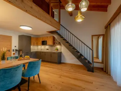 Suite Scheibeberg Ansicht mit Küche