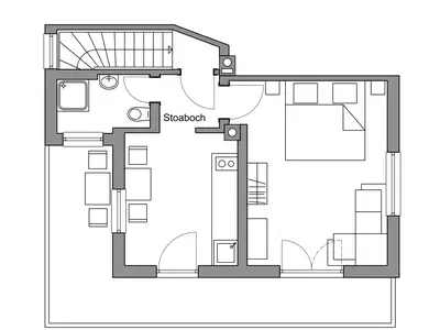 Ferienwohnung für 2 Personen (25 m²) in Reit im Winkl 7/7