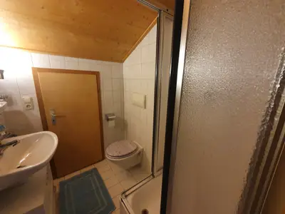 Badezimmer Ferienwohnung Kaiserblick