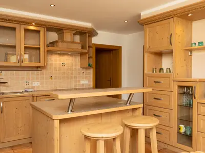 Küche in der 5 Raum Wohnung