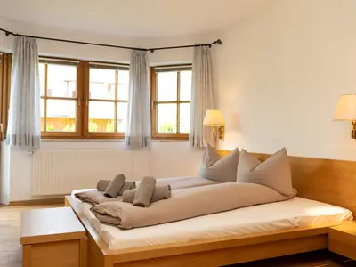 Elternschlafzimmer in der 5 Raum Wohnung