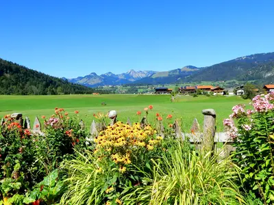 Ferienwohnung "Geigelstein": mit traumhaften Bergblick...
