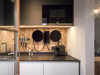 activechalets six.nine.eight alpstyle plus Küche