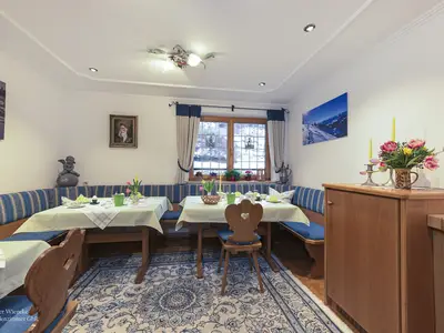 der Frühstücksraum